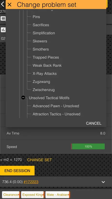 Chess Tempo: Chess tactics