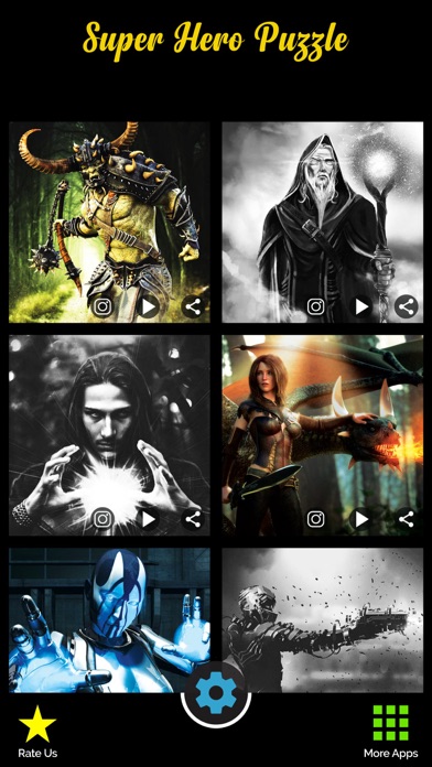 Screenshot #1 pour Super Héros Puzzle
