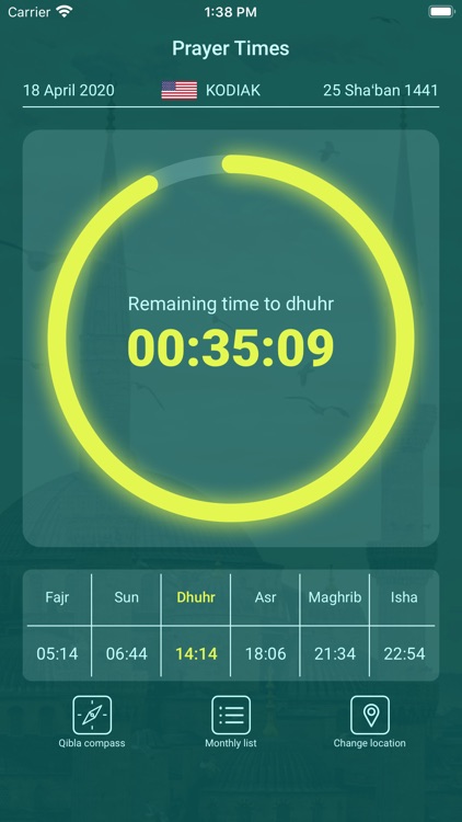 Prayer Times - Athan Times
