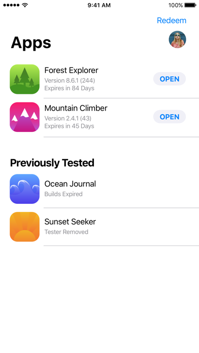 TestFlight Screenshot 1