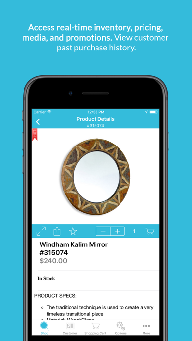 Pharos Sales Screenshot