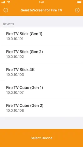 Game screenshot SendToScreen for Fire TV mod apk