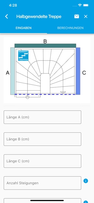 Treppen Planungshilfe Kenngott(圖2)-速報App