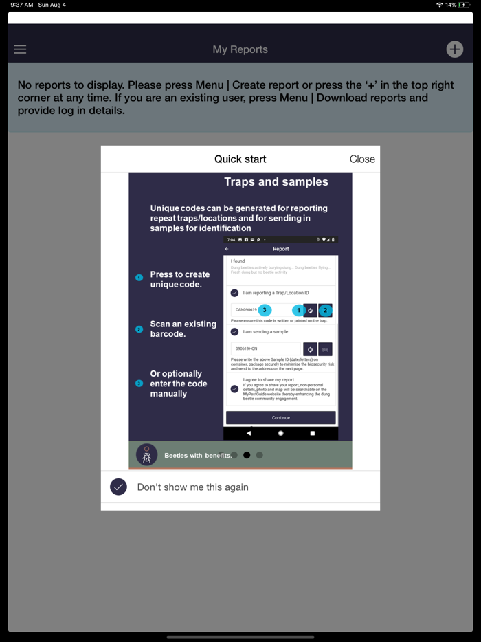 MyDungBeetle Reporter