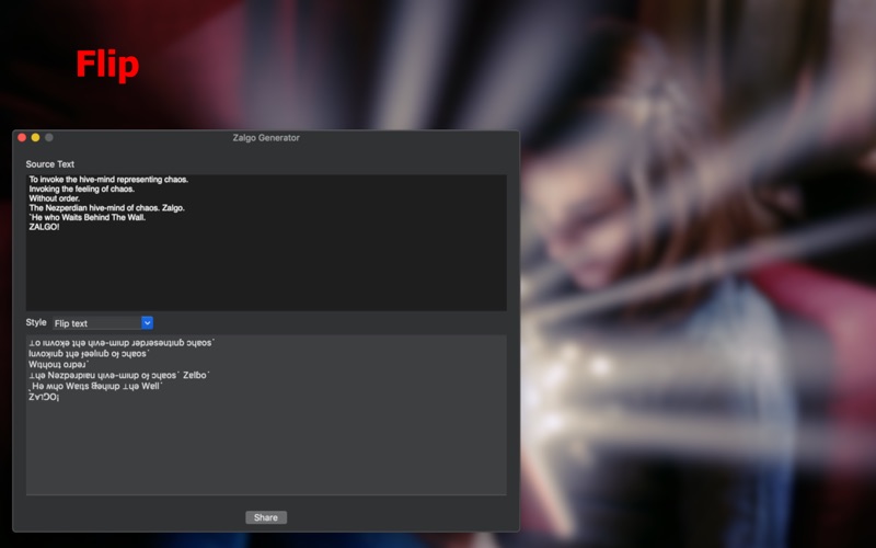 Screenshot #2 pour Zalgo Generator