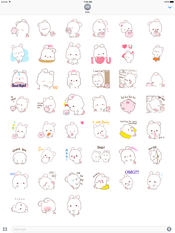 Screenshot #5 pour Animated Bunny And Tiny Pig