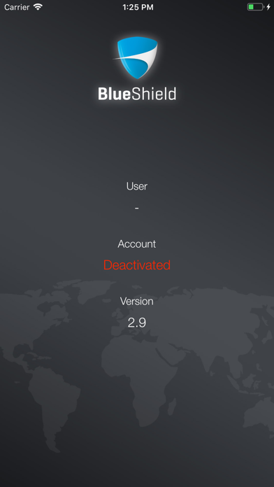 Blue Shield Umbrella Agent Screenshot