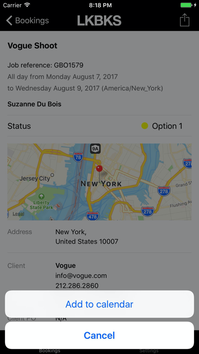 Lookbooks Artist Screenshot