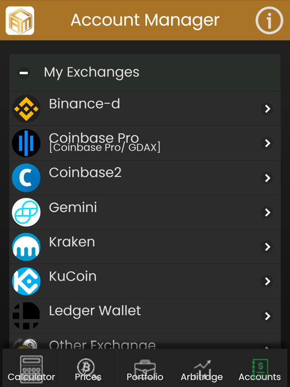 Screenshot #6 pour Crypto Account Manager