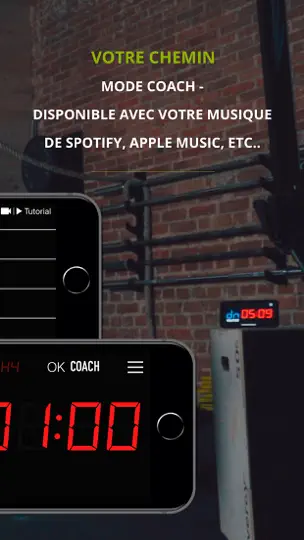Capture d'écran de Velites Workout Interval Timer sur iPhone 4