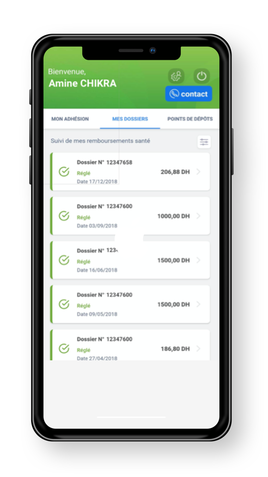 #1. OCP Couverture médicale (iOS) 由: SAHAM Assurance SA