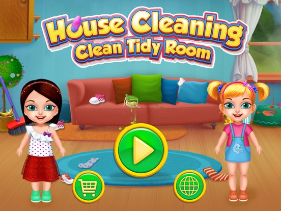 House Cleaning Clean Tidy Room iPad screenshot