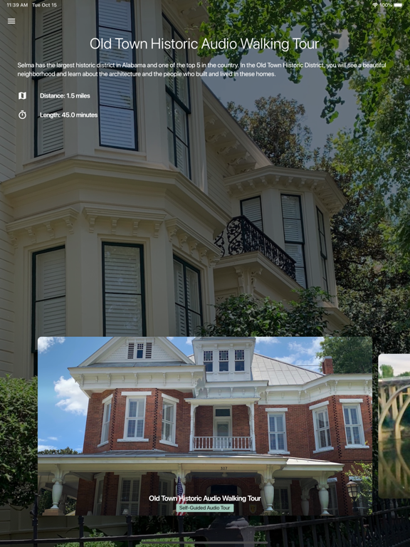 Tour Selma iPad screenshot 5 - Travel app