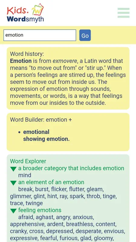 Children's Dictionary screenshot 7 of 8