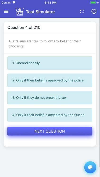 Australian Citizenship Tests screenshot-6
