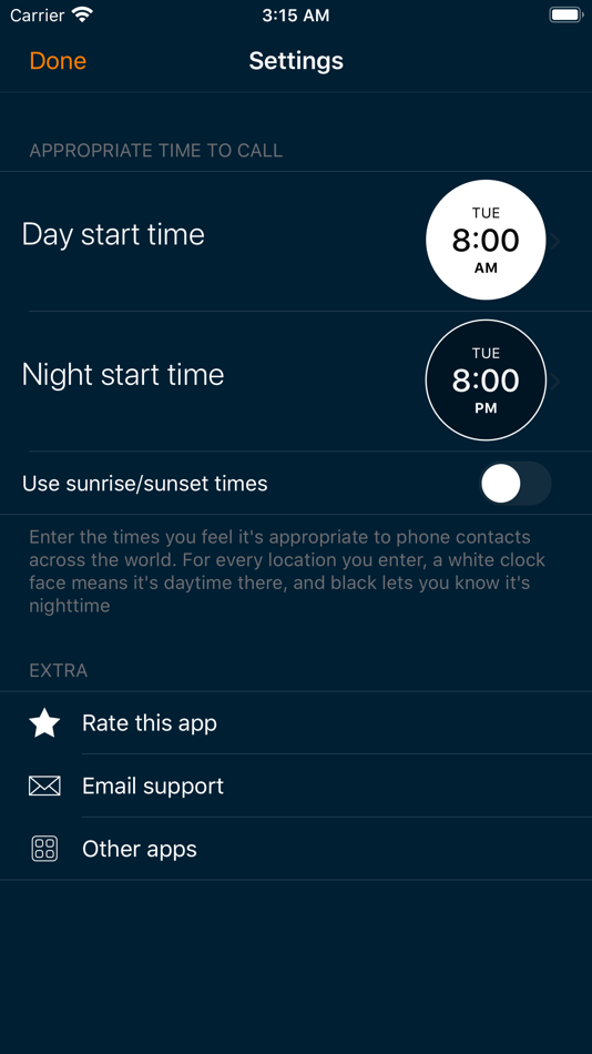 #3. World Clock - Local Time (iOS) 由: Andriy Gordiychuk