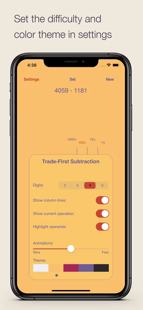 Trade-First Subtraction