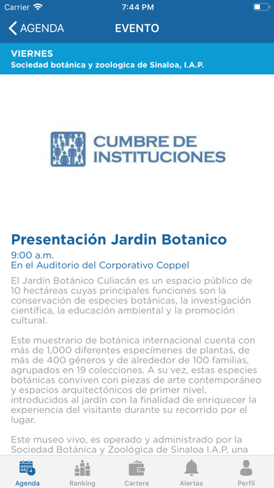 Cumbre de Instituciones screenshot 3