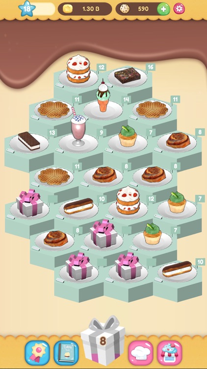 Bakery Merge Idle 3D screenshot-5