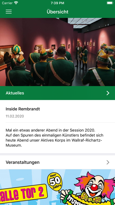 EhrenGarde Köln Screenshot