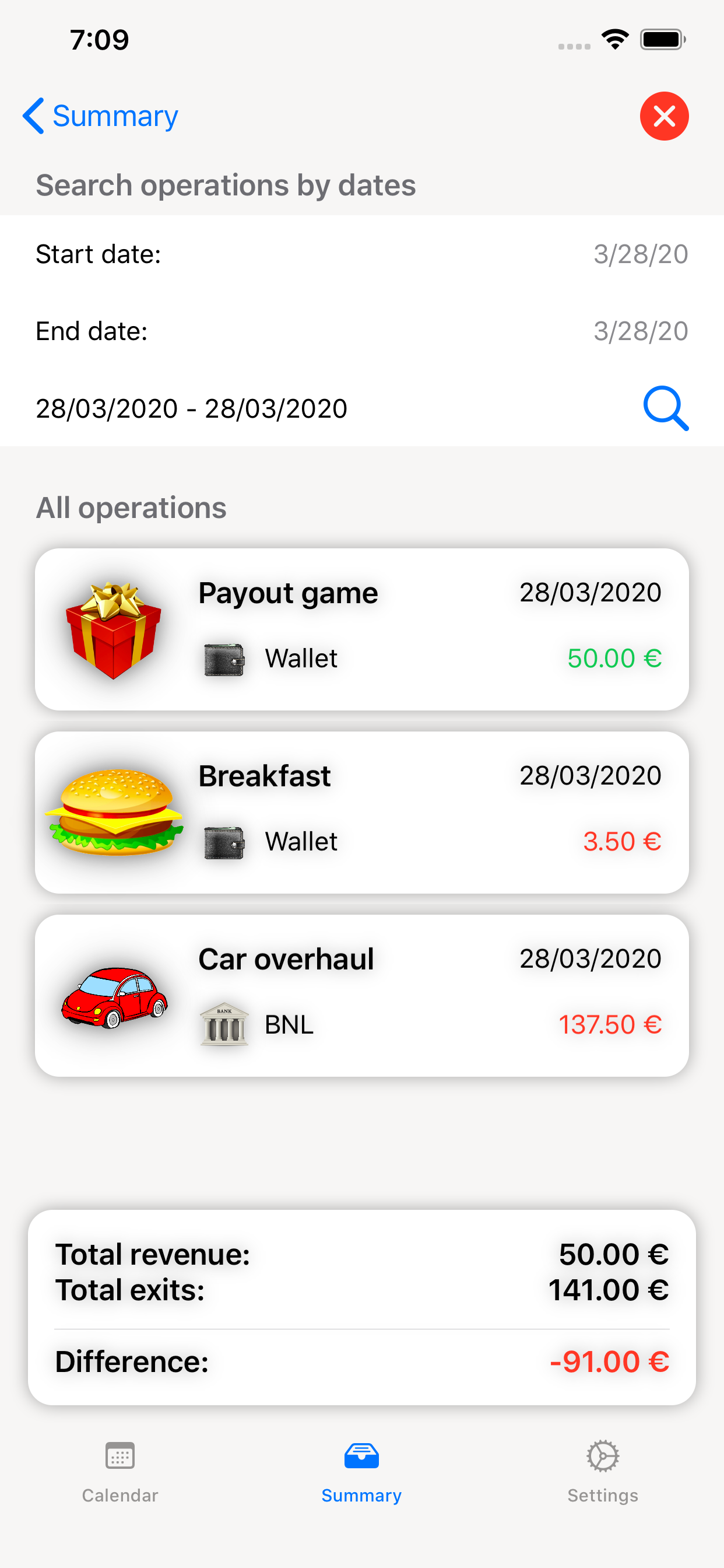 MoneyTraces screenshot 4