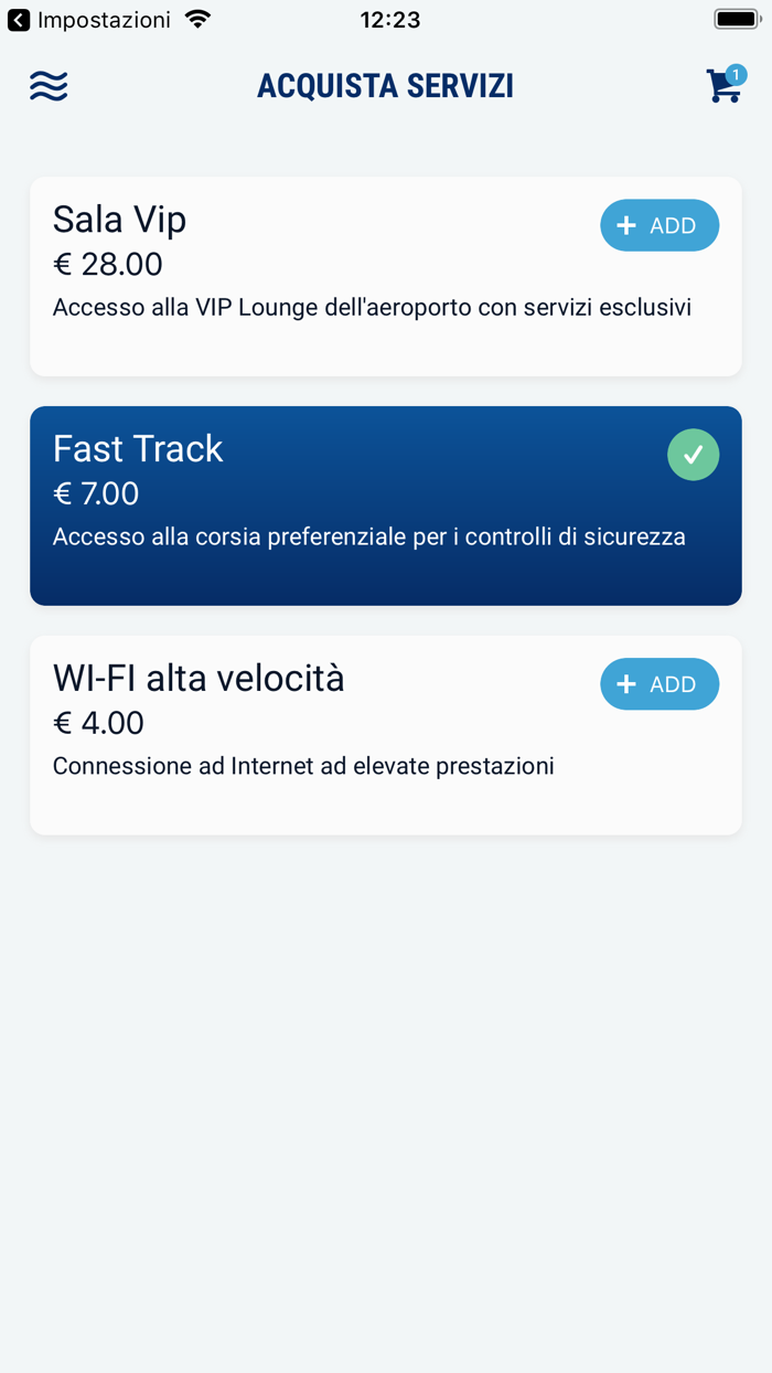 Milione Club Venice Airport