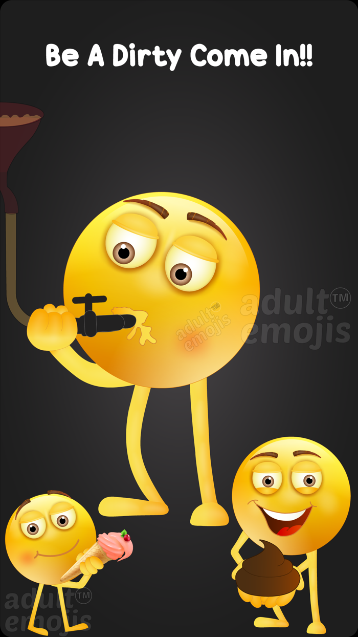 Dirty Emoji Sticker Keyboard