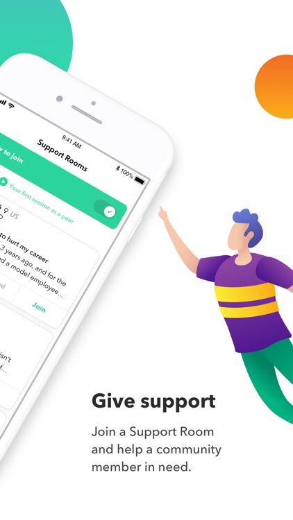 Therapeer: Peer Support Groups