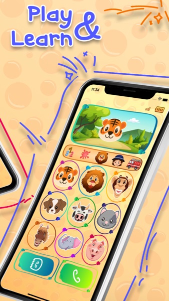 【图】Baby Phone : Fun & Learn(截图2) 【图】Baby Phone : Fun & Learn(截图2)