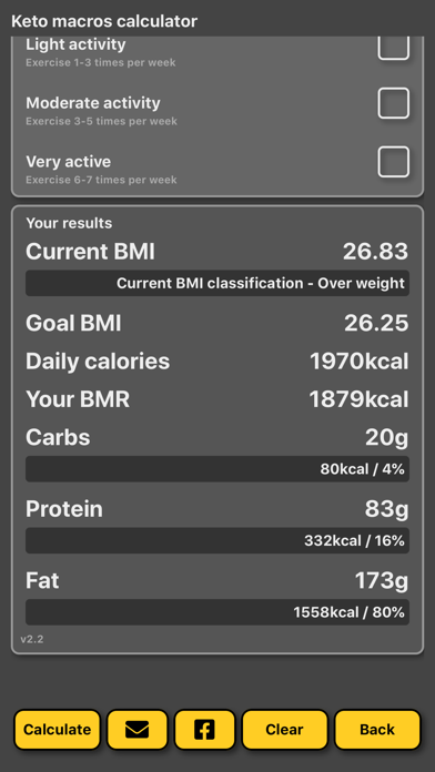 Keto Macro Calculatorのおすすめ画像3