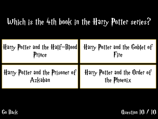 Fan Trivia for Harry Potterのおすすめ画像4