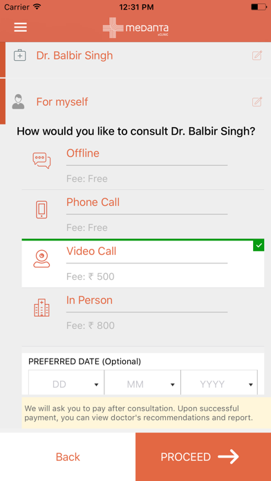 Screenshot #2 pour Medanta eCLINIC