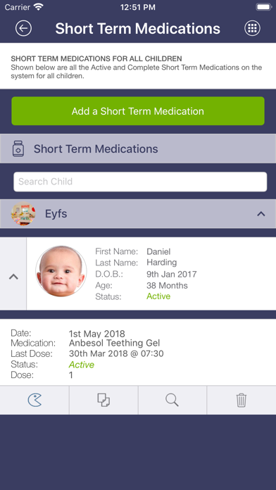 Lowes Childminding Screenshot