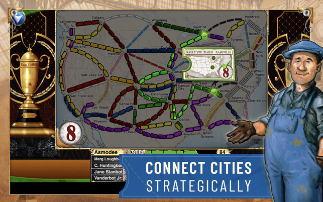 ‎Ticket to Ride Screenshot