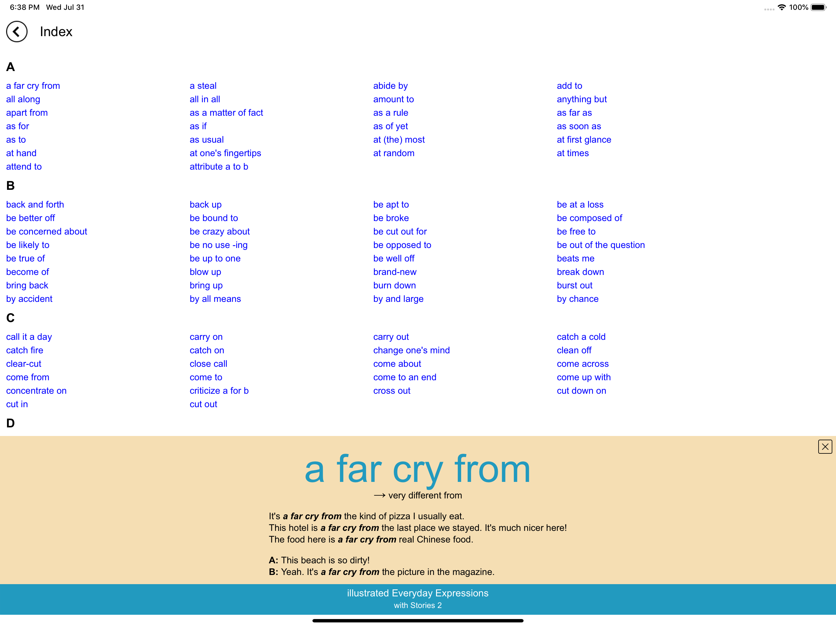 Everyday Expressions Stories 2