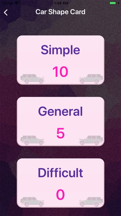 Car Shape Card screenshot-3