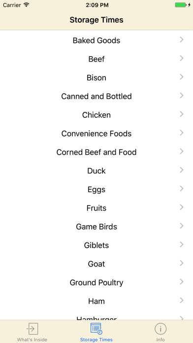 Screenshot #3 pour What's Inside my Freezer