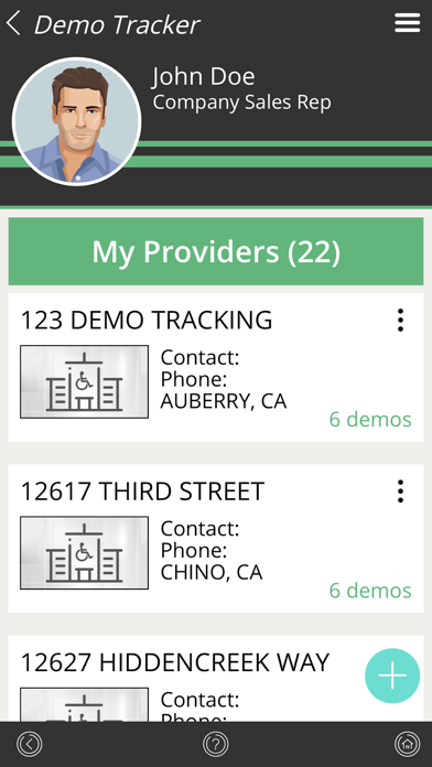 Demo Tracker! Screenshot