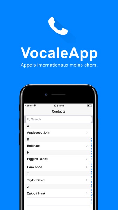 Screenshot #3 pour VocaleApp - Appels moins chers