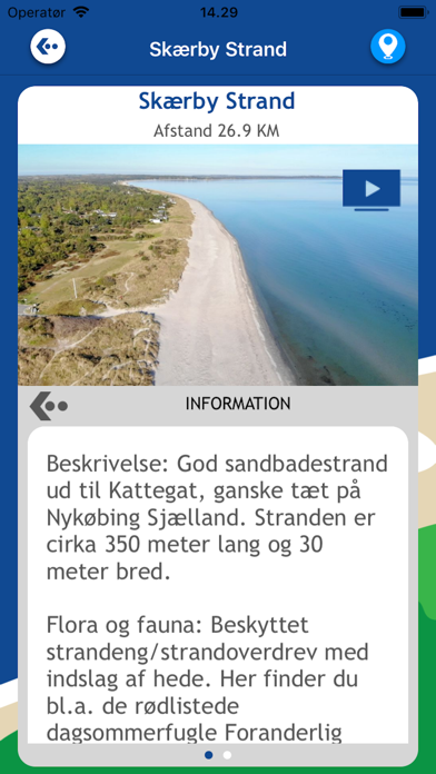 Kyst & Strand Odsherred Screenshot