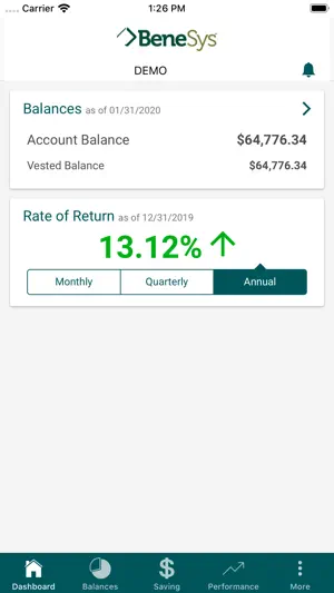 BeneSys Retire screenshot 3
