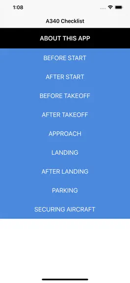 Game screenshot A340 Checklist mod apk