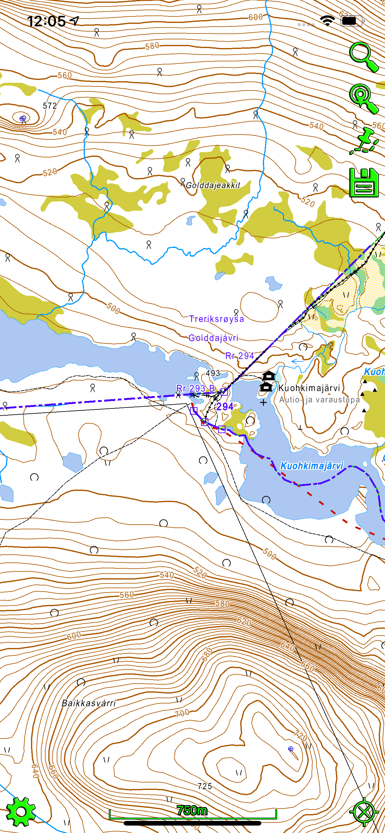 Mapitare Terrain and Sea map screenshot 4