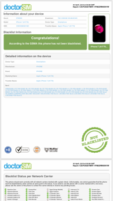 IMEI Blacklist screenshot