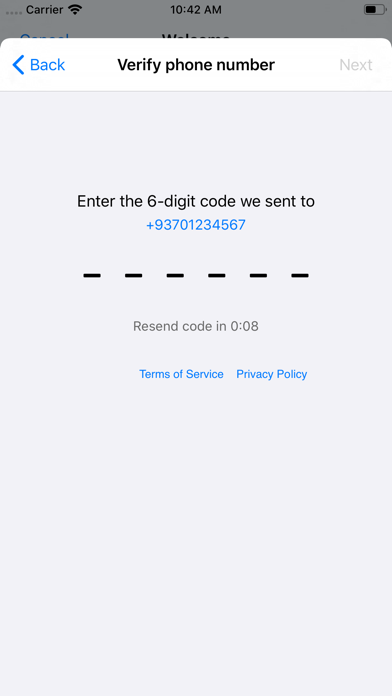Screenshot #3 pour LetsTalk Messenger