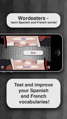 Game screenshot Wordeaters: Spanish & French mod apk