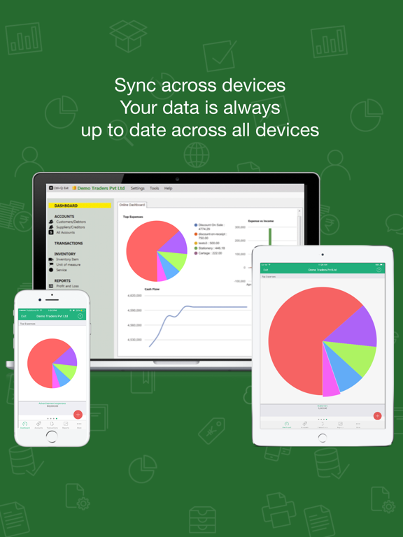 Book Keeper Accounting iPad screenshot 6 - Business app