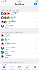 Europe's Subway & Metro lines screenshot