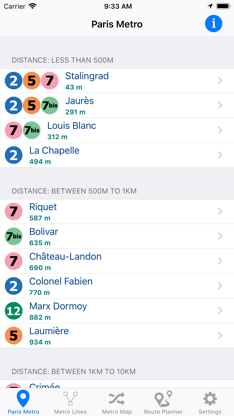 Europe's Subway & Metro lines screenshot 1