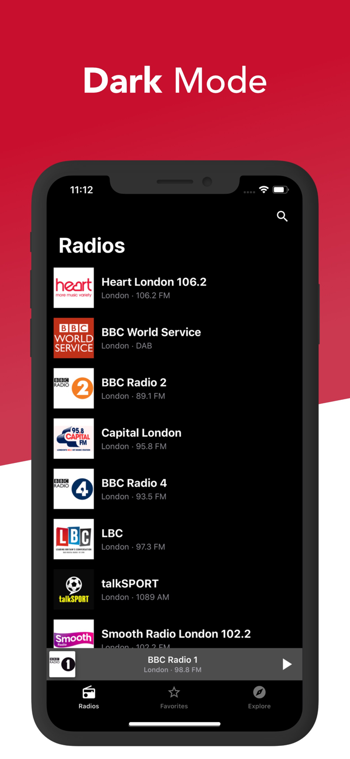 Radio UK - Live FM stations
